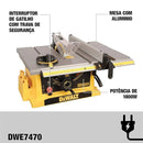 Serra de Mesa 10 Pol. 1800W 220V DEWALT-DWE7470