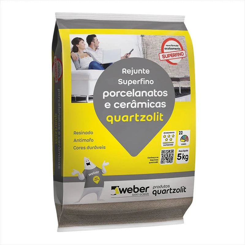 Rejunte Quartzolit Porcelanato Corda 5Kg