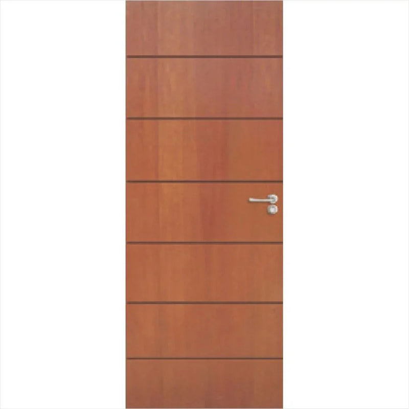 Folha de Porta Ótima Ipê Champagne Durafrizz 01 2.10x0.82cm