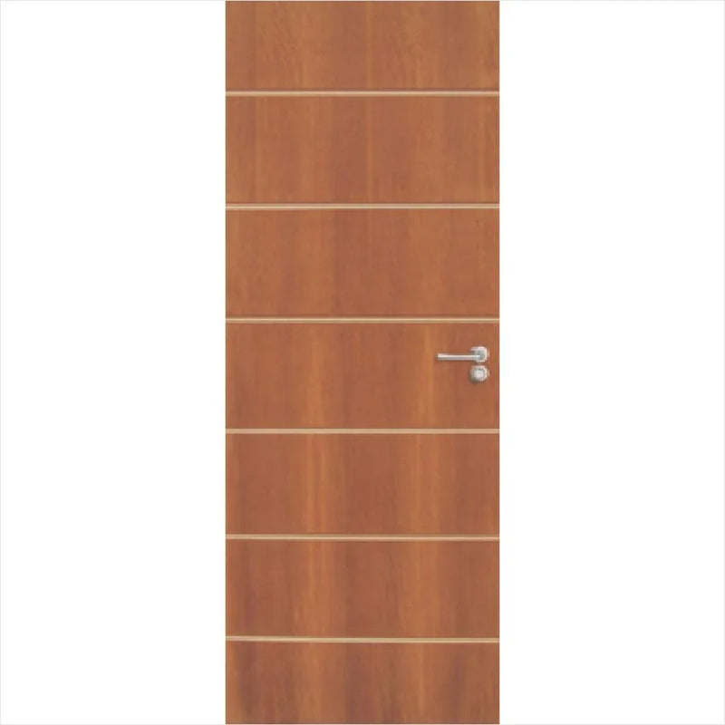 Folha de Porta Ótima Ipê Champagne Frizz Fr01 2.10x0.62cm